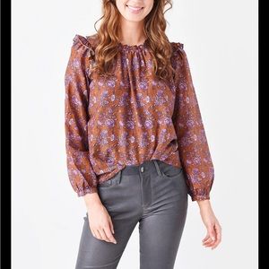 Xirena Women's Lanie Top brown multi color